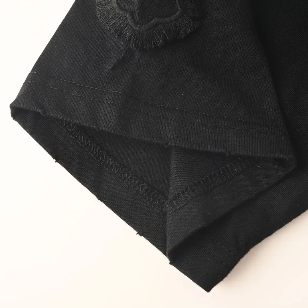 170 CHROME HEARTS/ CH T Original 100% ➕ ➕3D ➕ ：Black White Size：S-XL